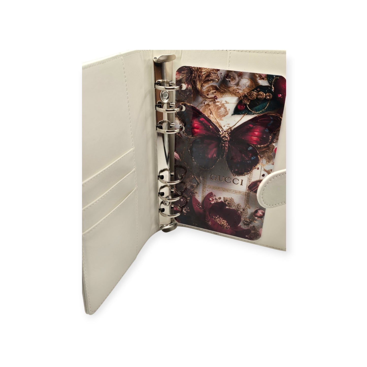 Burgundy Butterfly Dashboard