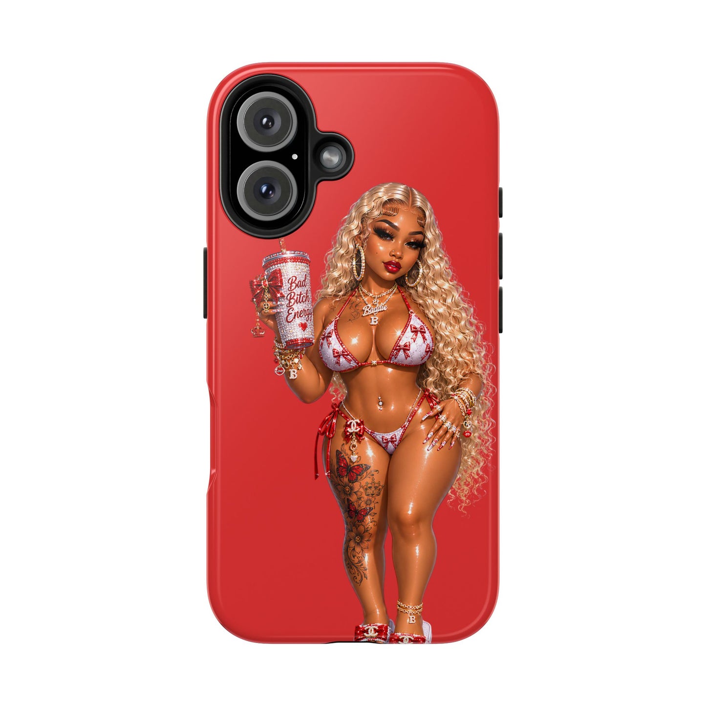 Bikini Badass Tough Phone Case