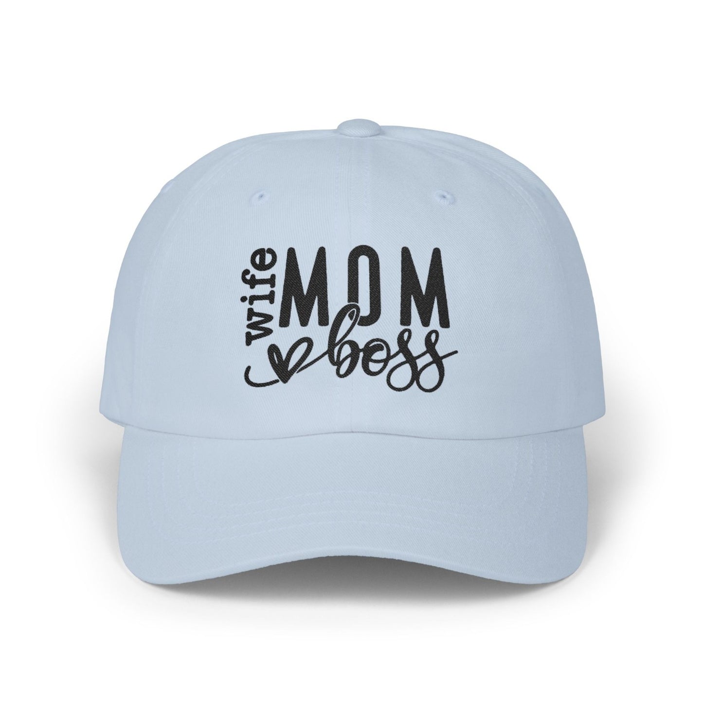 Embroidered Wife Mom Boss Cap